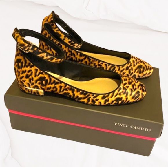 Vince Camuto Leopard Print Heels - Picture 7 of 7